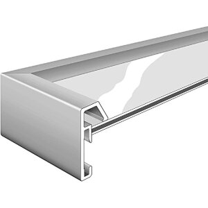 Алюминиевая рамка Gallery Junior черная 3 фото 13x18 см