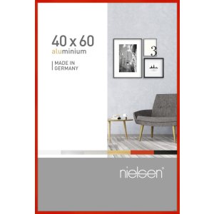 Пиксель 40x60 см торнадо красный алюминиевая рама