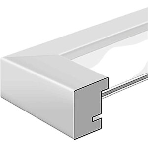 Деревянная рамка Nielsen XL 50x60 см белая непрозрачная