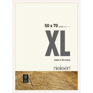 Деревянная рамка Nielsen XL 50x70 см белая непрозрачная