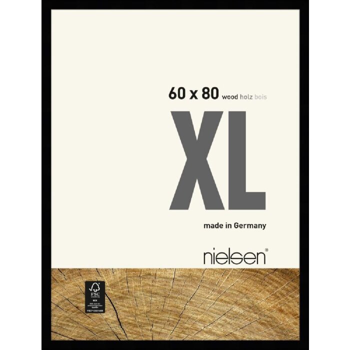 Деревянная рамка Nielsen XL 60x80 см черная