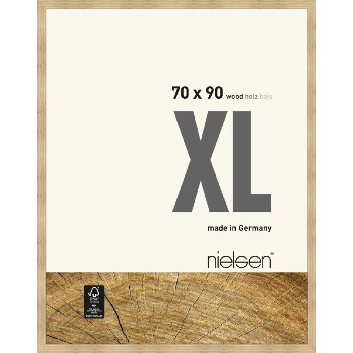 Деревянная рама Nielsen XL 70x90 см натуральный дуб
