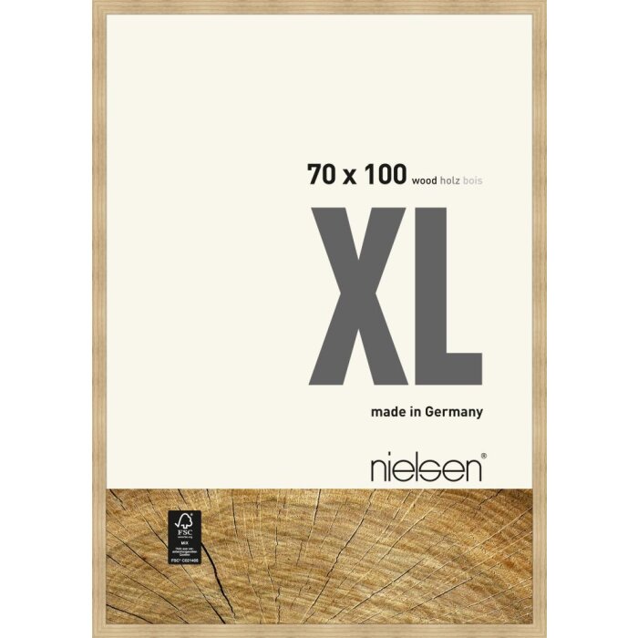 Деревянная рама Nielsen XL 70x100 см натуральный дуб