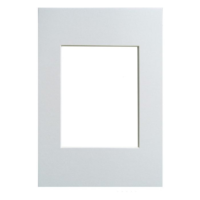 Galerie Passepartout 30x40 cm polarweiß für A4