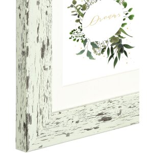 Пластиковая рамка Chalet, пастельный мятный цвет, 13 x 18 см