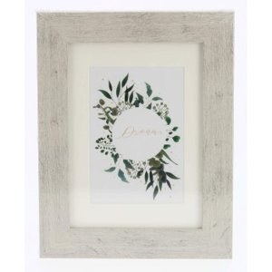 Kunststoffrahmen Chalet, Taupe, 13 x 18 cm