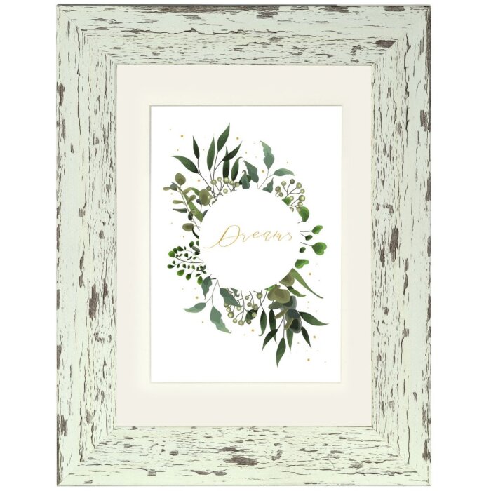 Пластиковая рамка Chalet, пастельный мятный цвет, 15 x 20 см