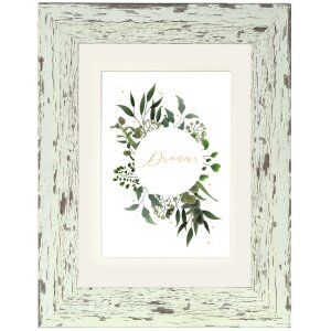 Пластиковая рамка Chalet, пастельный мятный цвет, 15 x 20 см