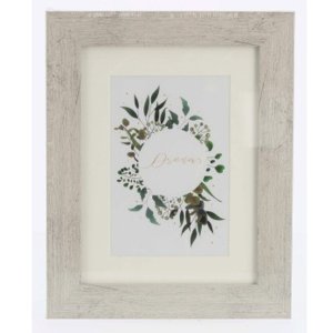 Kunststoffrahmen Chalet, Taupe, 15 x 20 cm