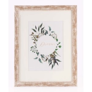 Kunststoffrahmen Chalet, Braun, 30 x 40 cm