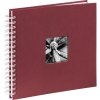 Hama Spiralalbum Fine Art Bordeaux 28x24 cm 50 weiße Seiten