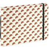 Hama Fotoalbum Buchalbum Melons 18x13 cm 20 Seiten braun mit Gummiband