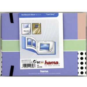 Buchalbum Cool Story, 18x13 cm, 20 braune Seiten