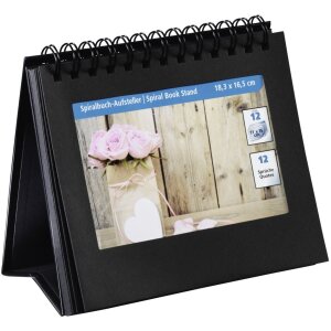Подставка для книг на спирали для 12 фотографий размером до 11x15 см, с изречениями, Sw