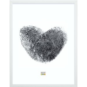 Deknudt S43AK Holzrahmen Schwarz Weiß 9x13 bis 40x50 cm mit/ohne Passepartout