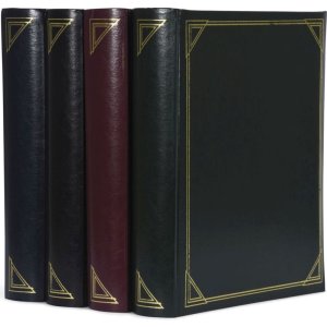 Henzo Fotoalbum Promo grün 29x33,5 cm 100 weiße Seiten Goldprägung