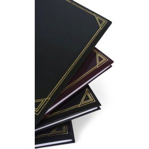 Henzo Fotoalbum Promo grün 29x33,5 cm 100 weiße Seiten Goldprägung