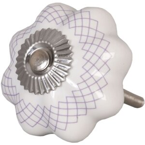 Мебельная ручка в форме цветка 4,5 см - различные дизайны