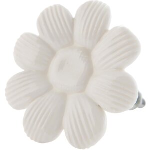 Мебельная ручка в форме цветка 5 см - различные дизайны