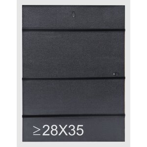 Рамка для фотографий черный пластик S43WK