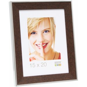 Deknudt Kunststoff-Bilderrahmen S45FE3 braun 10x15 cm bis 40x60 cm