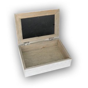 ZEP Деревянная шкатулка ZACAPA натуральная 13x18 см (23x18x6 см)