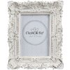 Fotorahmen Clayre & Eef 2F0506 - 10x2x12 cm - 6x9 cm distressed weiß