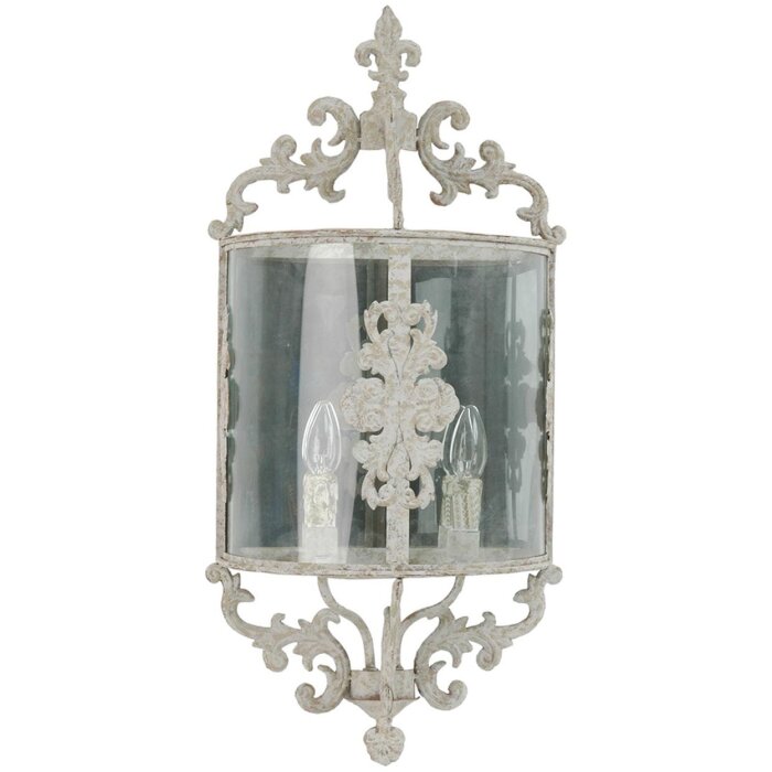 Лампа Clayre & Eef 40544N - 33x19x72 см 2x E14 - Max 25w nature