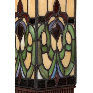 Настольная лампа Clayre & Eef 5LL-5906 Tiffany 12x12x35 см-E14-Max.1x25 Вт