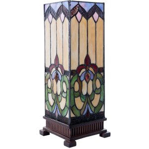 Настольная лампа Tiffany Clayre & Eef 5LL-5907 - 17x17x44 см - E27-Max.1x40 Watt multi