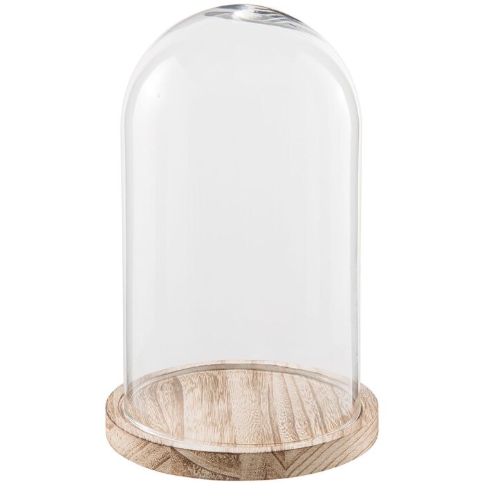 Clayre & Eef 6GL2170 Колокол Ø 18x28 см стеклянный круглый