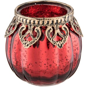 Подставка для чайных ламп Clayre & Eef 6GL2218R -...