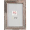Walther Holzrahmen Peppers 7x10 cm silber schmal 1,4 cm Leistenbreite