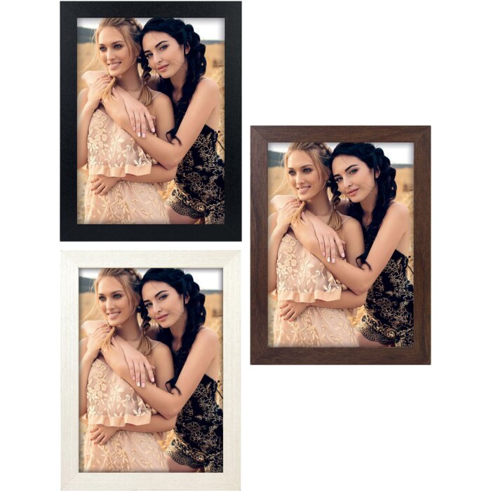 ZEP Bilderrahmen Shire Polysterol Holzoptik Blockprofil 10x15 bis 20x30 cm