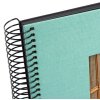 Goldbuch Spiralalbum Bella Vista aqua 20x20 cm 40 schwarze Seiten