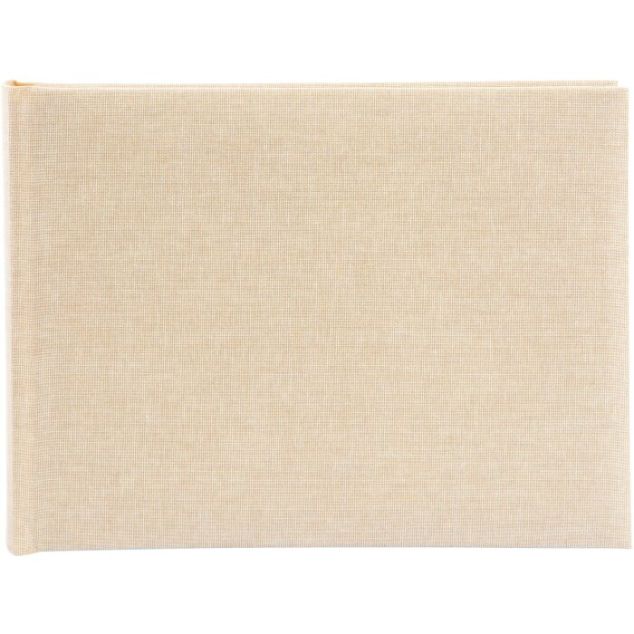 Goldbuch Fotoalbum Summertime Beige Leinen 22x16 cm 36 weiße Seiten Pergamin