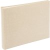 Goldbuch Fotoalbum Summertime Beige Leinen 22x16 cm 36 weiße Seiten Pergamin