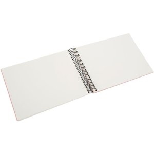 Goldbuch Spiralalbum Bella Vista rosé 24x17 cm 40 weiße Seiten