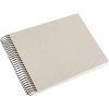 Goldbuch Spiralalbum Bella Vista sandgrau 24x17 cm 40 weiße Seiten