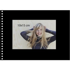 Goldbuch Spiralalbum Bella Vista grau 24x17cm 40 schwarze Seiten