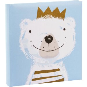 Фотоальбом Goldbuch Fortuna синий 25x25 см 60 белых страниц