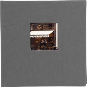 Фотоальбом Goldbuch Bella Vista серый 25x25 см 60 белых страниц
