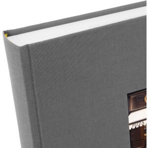 Фотоальбом Goldbuch Bella Vista серый 25x25 см 60 белых страниц