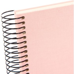 Goldbuch Spiralalbum Bella Vista rosé 34x30 cm 40 weiße Seiten