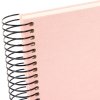 Goldbuch Spiralalbum Bella Vista rosé 34x30 cm 40 weiße Seiten