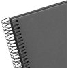 Goldbuch Spiralalbum Bella Vista grau 35x30 cm 40 schwarze Seiten