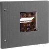 Альбом Goldbuch с винтовой крышкой Bella Vista серый 30x25 см 40 белых страниц
