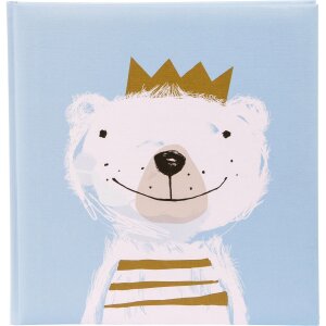 Фотоальбом Goldbuch Fortuna синий 30x31 см 60 белых страниц