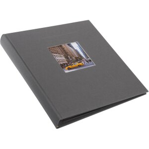 Фотоальбом Goldbuch Bella Vista серый 30x31 см 60 черных страниц