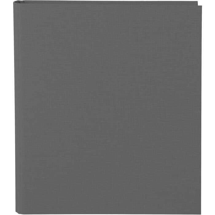 Папка на кольцах Goldbuch A4 Bella Vista серая 26x32 см